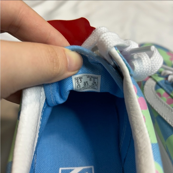 Vans Old Skool Platform Floral Shoes - Picture 8 of 13